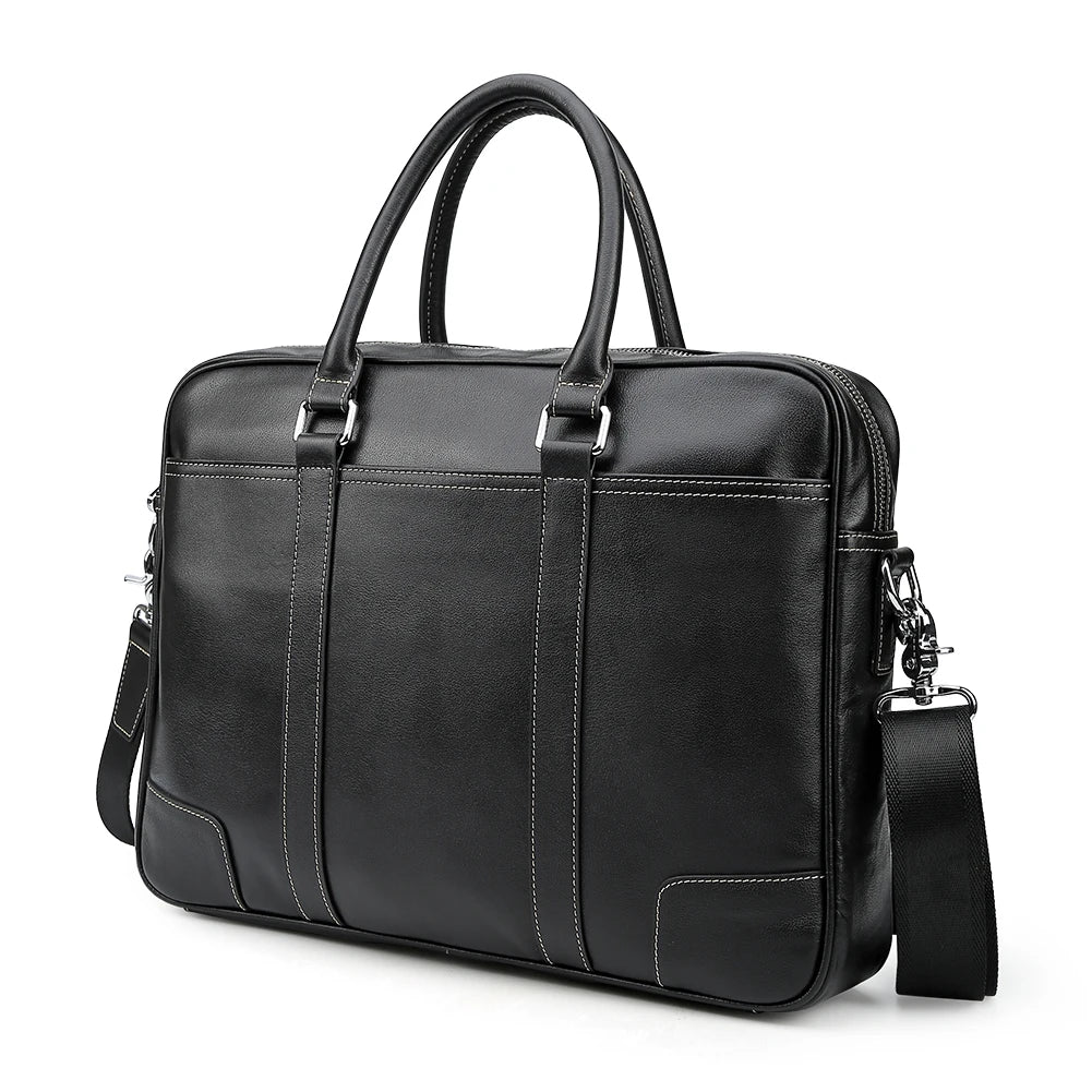 Black Leather Briefcase