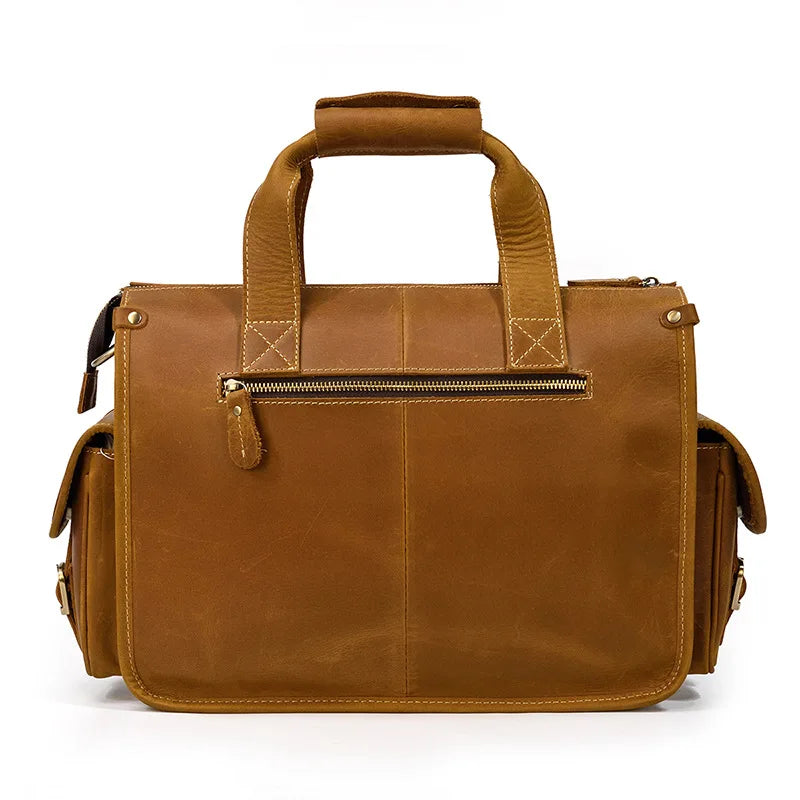 Vintage Leather Briefcase